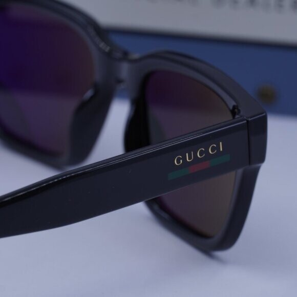 Gucci GG1857S 005 Square Sunglasses - Black\Grey Polarized - Picture 6 of 10